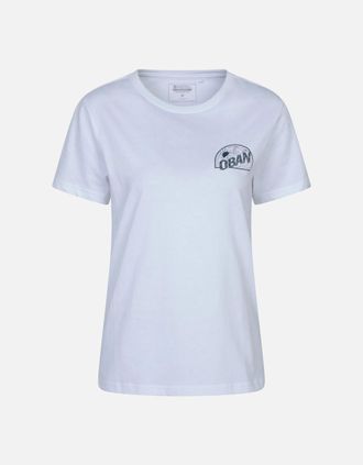 Mountain Warehouse Womens Mountain Warehouse Womens/Ladies Oban Relaxed Fit Short-Sleeved T-Shirt - White - Size: 20