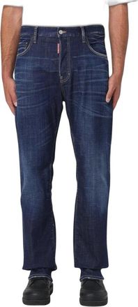 Dsquared2 Stretch Denim Jeans - Heren - Slim Fit Jeans - Blauw - XS - Denim - Jeans