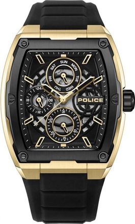 Police PEWJQ0004540 Mens Creed Watch - Gold - One Size