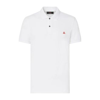 Peuterey Polo Shirts, male, White, Size: 3XL Plantago 02 Polo