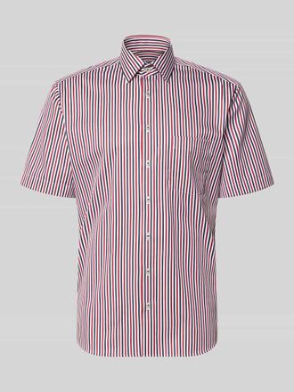 Eterna Regular Fit Business-Hemd aus Baumwolle mit Kentkragen in Rot, Gr&ouml;&szlig;e 39