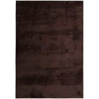 vidaXL Alfombras De &Aacute;rea Huarte Marr&oacute;n 230 X 160 Cm Poli&eacute;ster Vidaxl