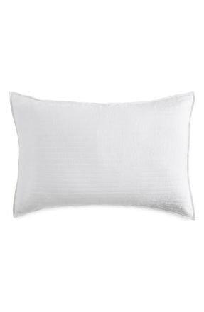 DKNY PURE Comfy Pillow Sham in White at Nordstrom, Size Standard