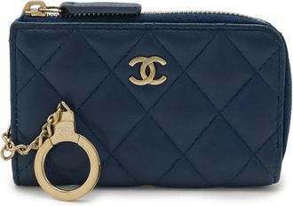 Chanel Leather Coin Purse/Coin Case (Pre-Owned)