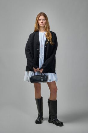 Alaia Cotton Poplin Dress