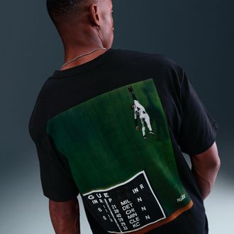 Nike Mens Nike Sportswear Max90 T-Shirt in Black | IU1698-010