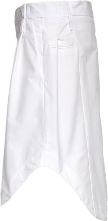 Victoria Beckham A Line Mid Rise Knee Length Skirt