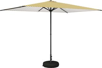 vidaXL Paraguas De Jard&iacute;n Con Base 200 X 300 Cm Poli&eacute;ster Rectangular Vidaxl