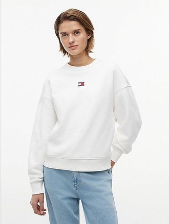 Tommy Hilfiger Tommy Badge Boxy Fleece Sweatshirt
