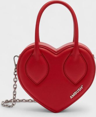 AMBUSH Womens Ambush Heart Top Handle bag Red - Size: O/S