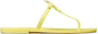 Tory Burch Tory Burch, Flip Flops, female, Yellow, Size: 7 US Stylish Slides for Everyday Comfort