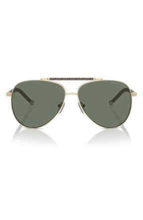 Michael Kors Portugal 59mm Pilot Sunglasses in Green at Nordstrom