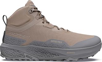 Altra Mens Timp 6 Mid GTX Hiking Boots Khaki 12.5