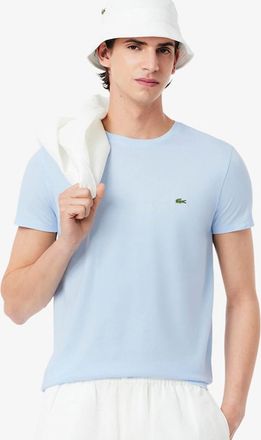 Lacoste Mens Lacoste Cotton Pima T-Shirt - Blue - Size: 4 medium