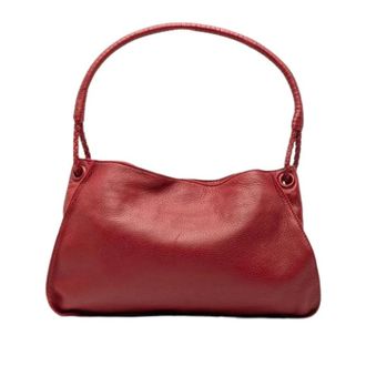 Bottega Veneta Pre-owned Shoulder Bags, female, Red, Size: ONE SIZE Pre-owned Vintage Shoulder Bag