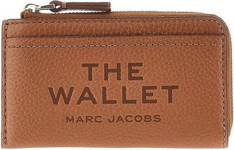 Marc Jacobs Grained leather zip wallet Woman One Size