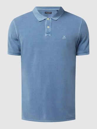 Marc O'Polo Poloshirt aus Baumwolle in Dunkelblau, Größe XXXL