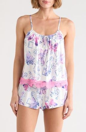 In Bloom by Jonquil Summer Cami & Short Pajamas in Ivory at Nordstrom Rack, Size X-Large