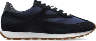 Anine Bing Schoenen, Dames, Blauw, 36 EU, Leer, Logo Sportschoenen