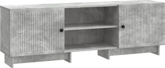 vidaXL Mueble De Tv 150 X 31 X 50 Cm Gris Hormig&oacute;n Vidaxl