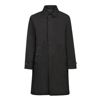Sealup Klassieke Trenchcoat - Heren - Mantel - Zwart - XL - Polyester - Jassen
