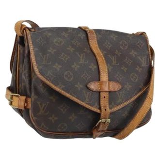 Louis Vuitton Pre-owned Cross Body Bags, female, Brown, Size: ONE SIZE Pre-owned Monogram Shoulder Bag