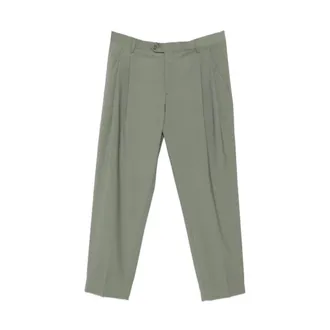 BRIGLIA 1949 Heren, Broeken, Groen, Maat: W47