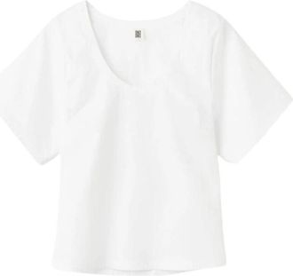 By Malene Birger Lunae White Shirt Top - Dames - T-shirts - Wit - S - Katoen - Tops