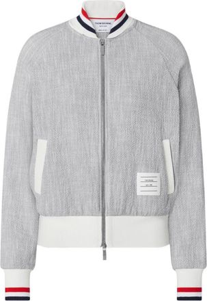 Thom Browne Giubbotto bomber in cotone Rwb di Thom Browne