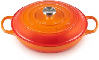 LE CREUSET Gourmet Professional Olla De Fundici&oacute;n Roja 30 Cm