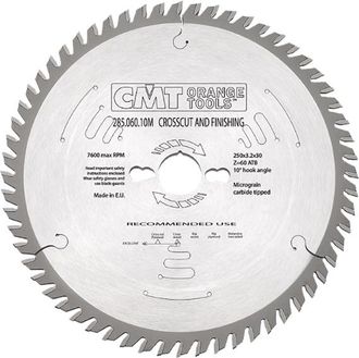 CMT Disco Ingletadora Md 250x3,2x30 Z60 - 185846