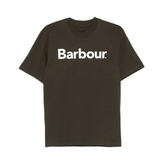 Barbour T-Shirt Oversize Pensford - - Tops - Uomo - Marrone - XL