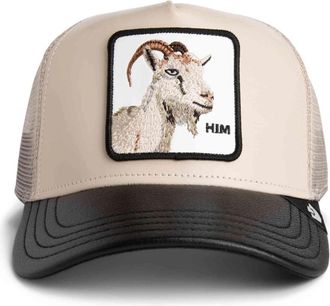 Goorin Brothers Cabra Courtside Him Trucker Cap - unisex - Petten - Beige - ONE Size - Accessoires