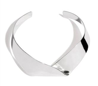 Rachel Gilbert Womens Tatum Collar Necklace In Silver