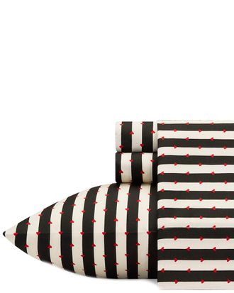 Betsey Johnson Dnu Betsey Johnson Wonderland Stripe Sheet Set