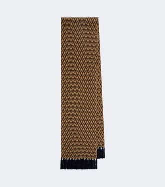 Valentino Garavani Toute La V virgin jacquard wool scarf