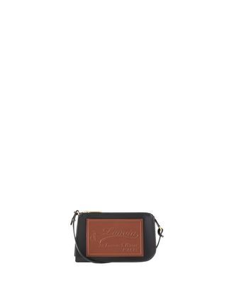 Lanvin Compagnon Small Zipped Bag In Smooth Leather in Brown at Nordstrom