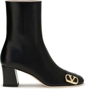 Valentino Garavani Black Veeside Ankle Boots
