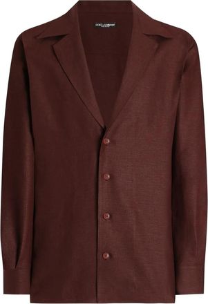 Dolce & Gabbana Camicia con bottoni - Marrone
