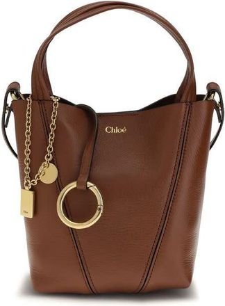 Chlo&eacute; Spin Shoulder Bag Brown