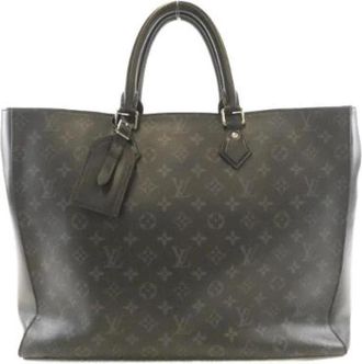 Louis Vuitton Pre-owned Monogram Eclipse Grand Sac Tas - Dames - Vintage Shopper - Zwart - ONE Size - Vintage