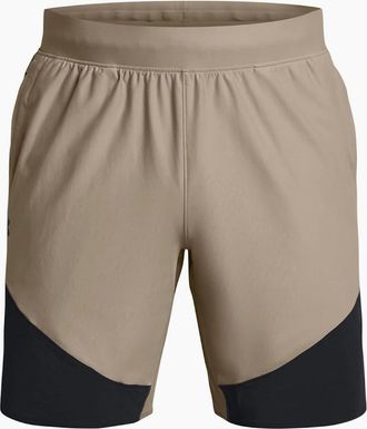 Under Armour Mens Elite Hybrid Bermuda Shorts - Brown - Size: 29/28/32