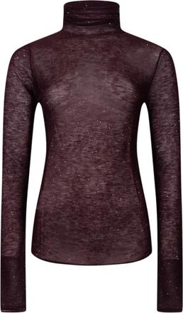 Pinko Pinko, Truien & Vesten, Dames, Paars, L, Coltruien