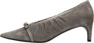 Del Carlo Met hak Grijs - Dames - Pumps - Grijs - 38 EU - Su&egrave;de - Schoenen