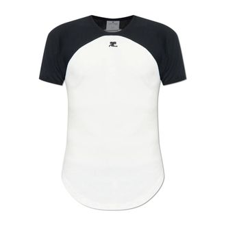 Courrèges Heren, Tops, Wit, Maat: M Katoen