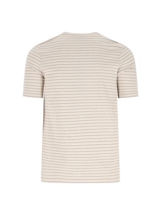 Lacoste Mens T-Shirts And Polos Beige Cotton