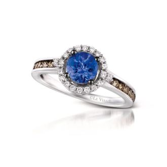 Le Vian Ladies Blueberry Tanzanite Rings set in 14K Vanilla Gold