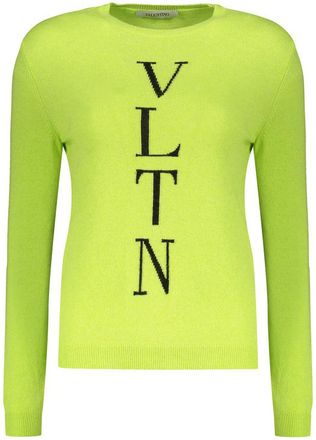 Valentino WomenS Light Green Wool Sweater, Size 40