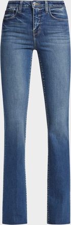 L'agence Ruth High Rise Straight Jeans