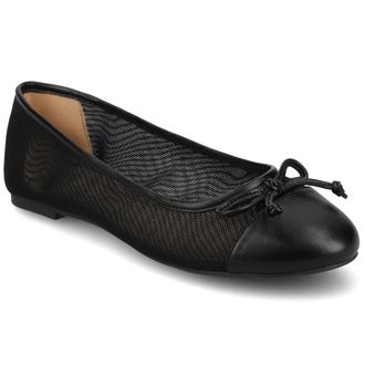 Journee Collection Women & apos;s Kaiah Medium and Wide Width Ballet Dress Flats